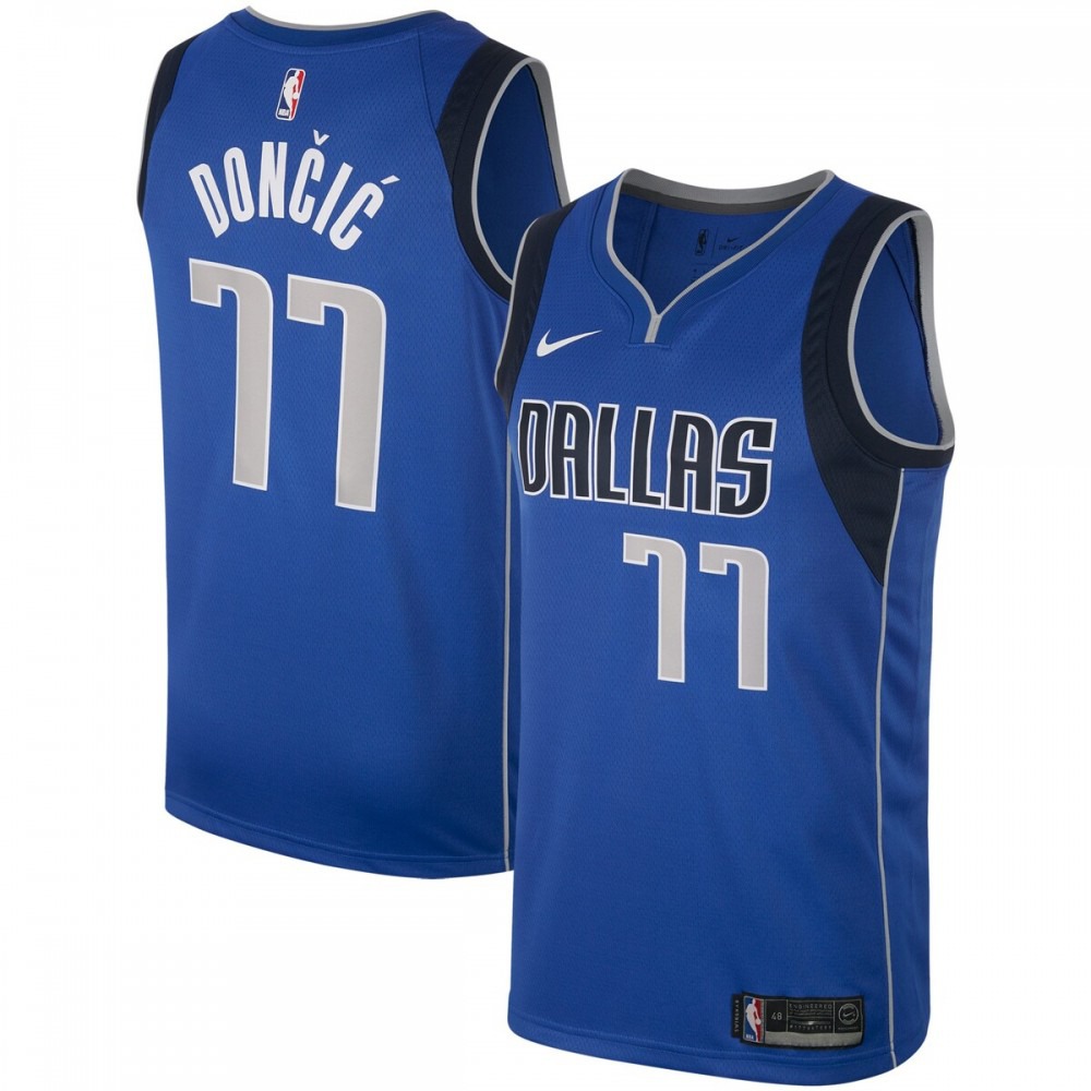 Dallas Mavericks Luka Doncic Men's Swingman Jersey - Royal-Pro Kit Vault | Brand New 26/27 Sports Jerseys